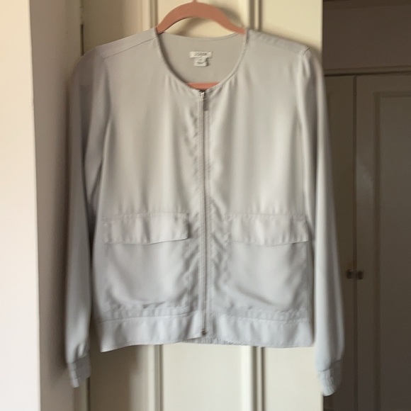 J. Crew Jackets & Blazers - J Crew silky jacket